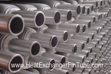 Aluminum Muff  Tubes (1100 / 1060 / 6063 ) , Extruded MONO METAL Air Condition Fin Pipe